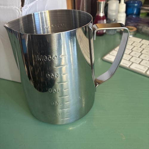 Stainless steel milk jug - milk,