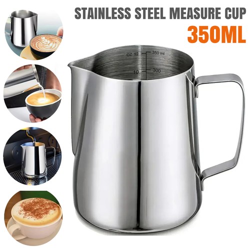 Stainless steel milk jug - stainless,