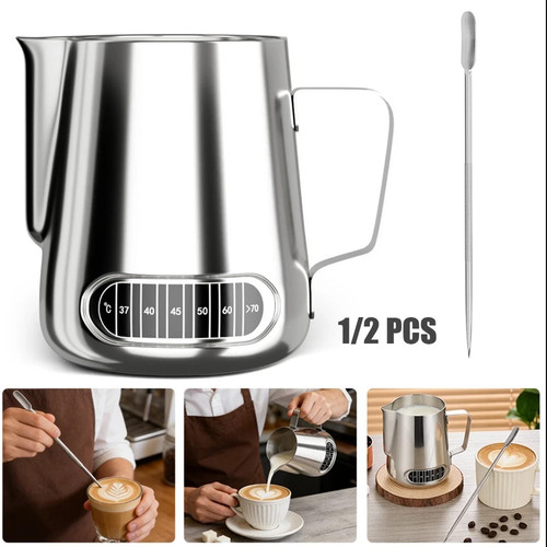 Coffee milk frothing - frothing, jug