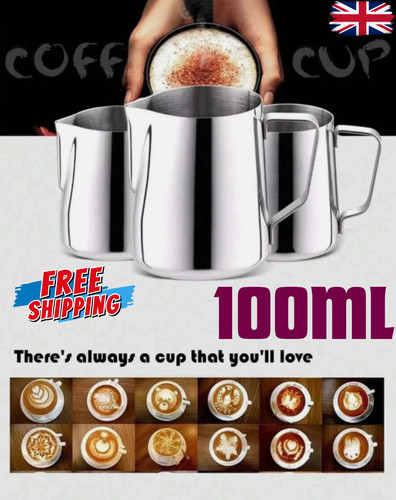 Stainless steel milk frothing - stainless,