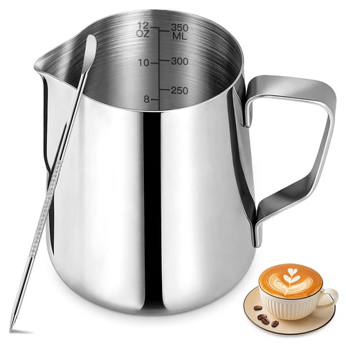 Milk frothing pitcher - milk,