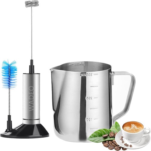 Electric milk frother gift set - electric,