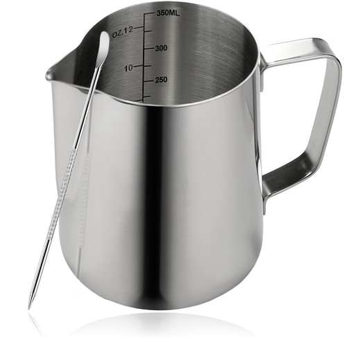 Milk jug stainless steel 350ml - stainless,