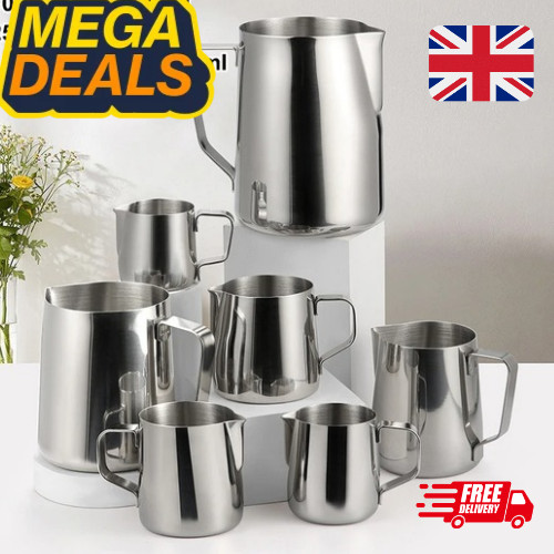 Stainless steel milk - stainless, jug