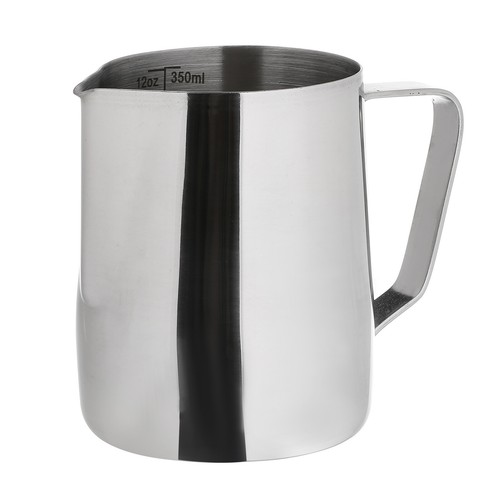 Stainless steel milk jug - stainless,